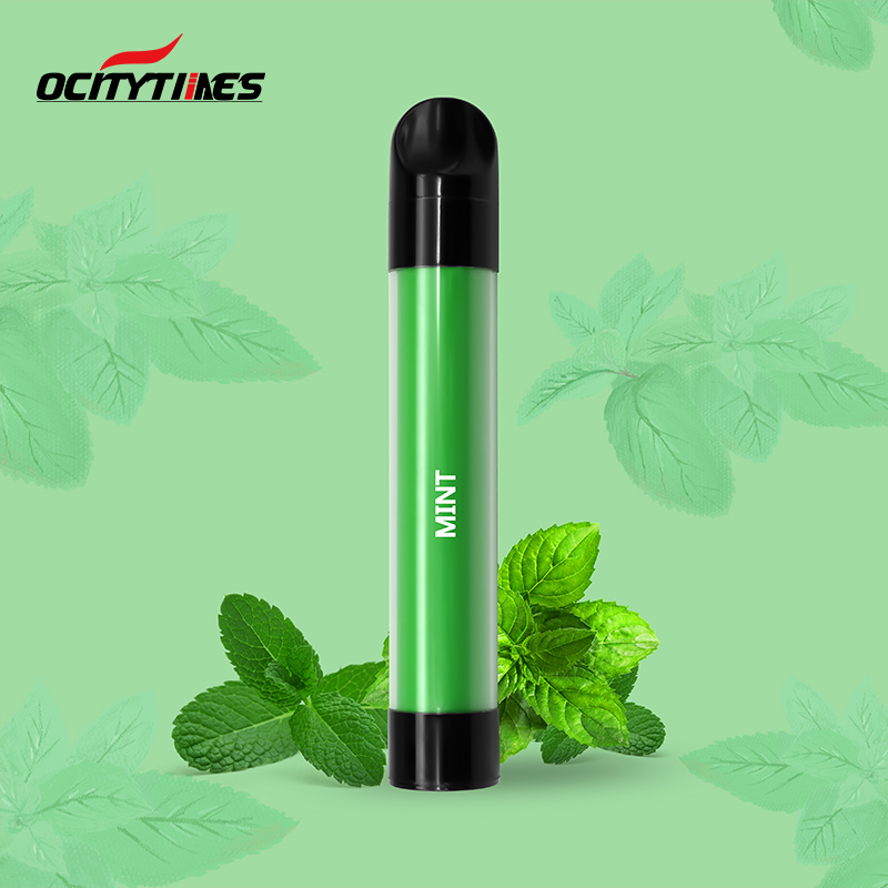 automatic thin green disposable vape pen